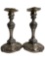 Pair of Tiffany & Co. Antique Sterling Silver Candlestick Holders