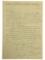 Bo Brown - American Cartoonist Hand Written and Signed Letter to Bill Herman