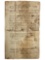 Antique Hand Written and Signed Letter Dated 1795, Multiple Signatures