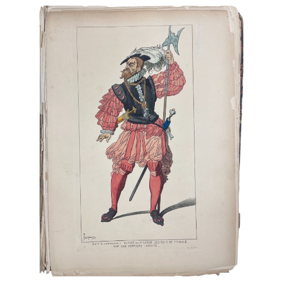 Iconographie Generale et Methodique du Costume Du IVe Au XIXe Siecle