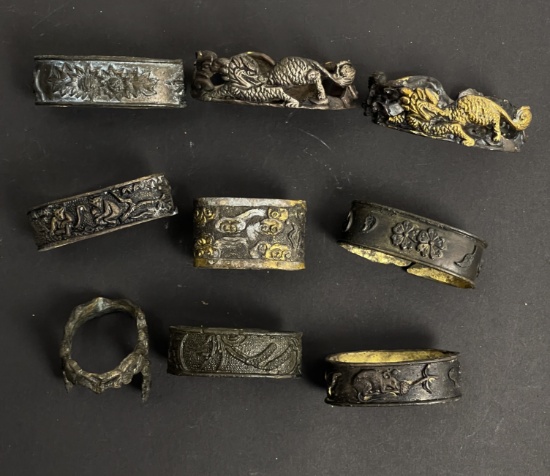 Antique Japanese Katana Parts - Fuchi