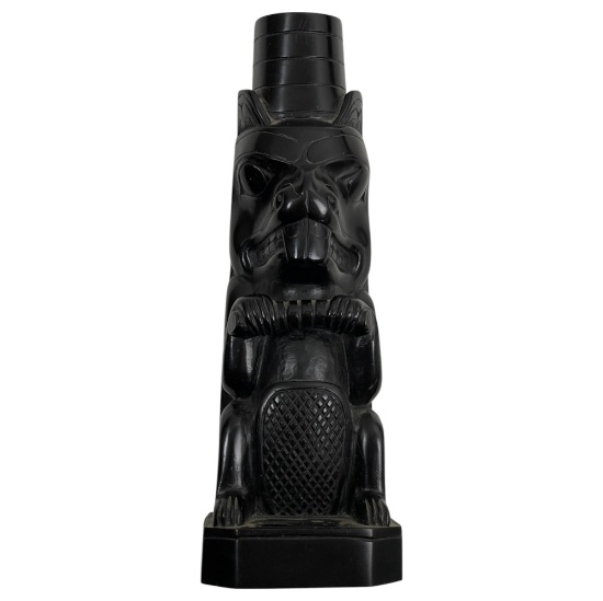 Native American Indian Resin Replica Tanhoo Pole