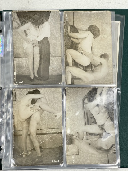 Antique Nude Erotic Ethnic Real Photo Postcard Collection Lot
