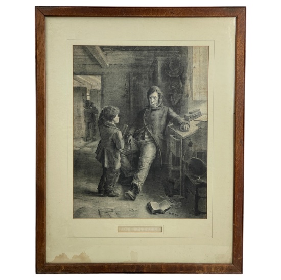 Erskine Nicol (Scottish, 1825-1904) Both Puzzled Engraving by the Illman Brothers for Peterson's Mag