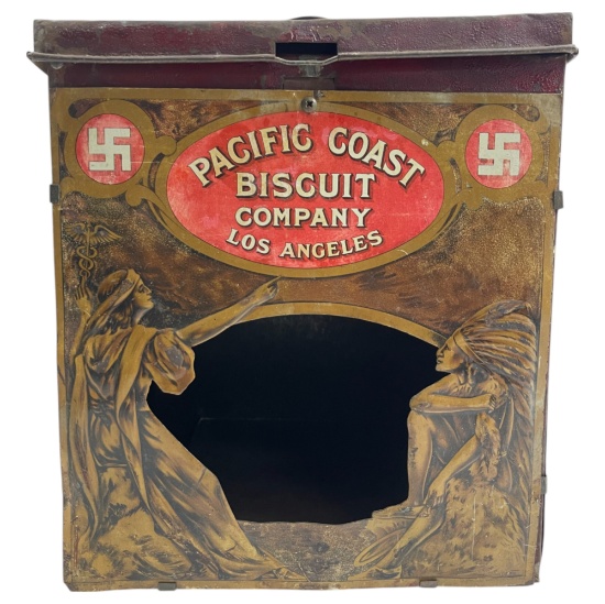 Vintage Pacific Coast Biscuit Company, Los Angeles Biscuit Box