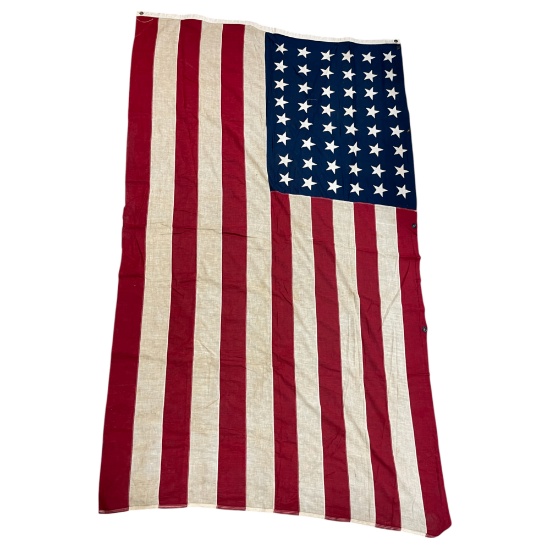 Vintage WWII 48 Star United States Flag