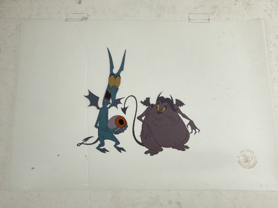 Walt Disney Hercules Original Hand Painted Animation Cel of Pain and Panic