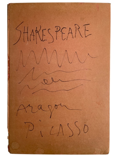 Picasso-Aragon Shakespeare Limited Edition Print Art Book 1965 318/1000