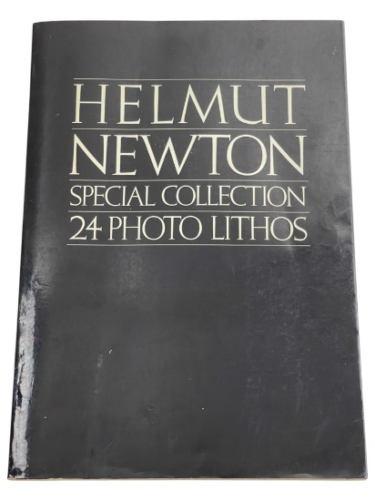 Helmut Newton Special Collection 24 Photo Lithos 1st Edition Book
