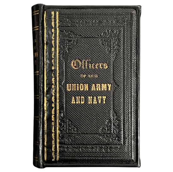 Antique 1862 Officers of Our Union Army and Navy Volume 1 Book 30 Litho Portraits