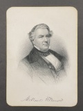 Millard Fillmore c. 1870 Engraving Portrait