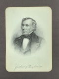Zachary Taylor (12th US President) - Original Portrait Engraving