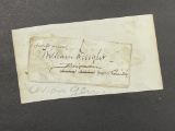 US Civil War Union Brigadier General William Dwight 1831-1888 Cut Signature