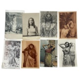 Antique Nude Erotic Ethnic Real Photo Postcard Collection Lot