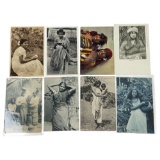 Antique Nude Erotic Ethnic Real Photo Postcard Collection Lot