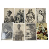 Antique Nude Erotic Ethnic Real Photo Postcard Collection Lot