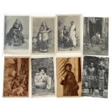 Antique Nude Erotic Ethnic Real Photo Postcard Collection Lot