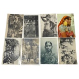Antique Nude Erotic Ethnic Real Photo Postcard Collection Lot