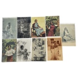 Antique Nude Erotic Ethnic Real Photo Postcard Collection Lot