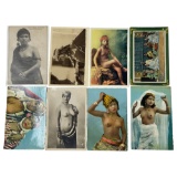 Antique Nude Erotic Ethnic Real Photo Postcard Collection Lot