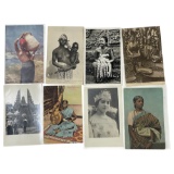 Antique Nude Erotic Ethnic Real Photo Postcard Collection Lot