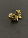 Pre Colombian Tairona Tumbaga Pendant Mixed Metal Ancient Animal