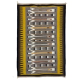 Vintage Rare Navajo Yei Rug â€“ Native American Textile