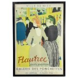 Henri Toulouse-Lautrec Ville De Nice Galerie des Ponchettes Poster 1954