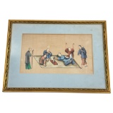 Antique 19th Century Chinese Watercolor Painting