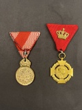 Austrian Militart Order Medal Collection Lot