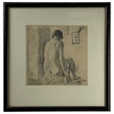 Henri Toulouse Lautrec Nude Woman Print
