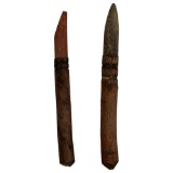 Anasazi-Socorro Shrine/Altar Pieces From a Cave Shrine Mal Pai Area, New Mexico