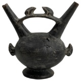 Ancient Pre Columbian Peru Vessel Clay Pottery