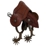 Vintage David & Son Western Cowboy Boot Spurs