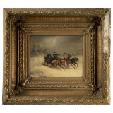 Adolf Constantin Baumgartner-Stoiloff (Russian, 1850-1924) Oil on Canvas Painting