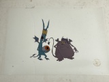 Walt Disney Hercules Original Hand Painted Animation Cel of Pain and Panic
