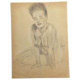 Alberto Vargas - Vargas Girls Original Signed Pin Up Art