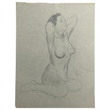Alberto Vargas - Vargas Girls Original Signed Pin Up Art