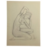 Alberto Vargas - Vargas Girls Original Signed Pin Up Art