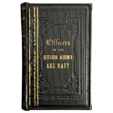 Antique 1862 Officers of Our Union Army and Navy Volume 1 Book 30 Litho Portraits