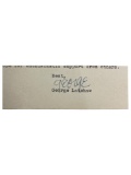 George Latshaw(1923-2006) Puppeteer Cut Signature