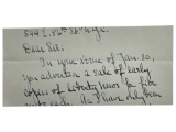 Atossa Frost Whittemore Cut Signature