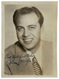 Johnny McAfee Signed B&W Photograph