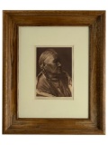 Edward Sheriff Curtis (1858-1952) - Cheyenne Female Profile Photogravure