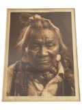 Edward Sheriff Curtis (1858-1952) - Half Moon-Nez Perce 1910 Photogravure