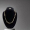 Egyptian Ancient faience and bronze bead necklace