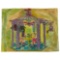 Vintage Untitled Raoul Dufy Pen And Watercolor Painting Signed At The Bottom Right, Measures 20x17 I