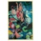 Vintage Unsigned Meat Market Surrealism Painting on Board