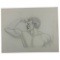 Randy Coleman Signed Gay Male Interest Original Drawing Illustration Art