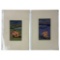 Vintage Indian Kama Sutra Art Painting on Paper With Writing On Back 5inx7in